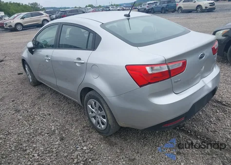 2013 Kia Rio Lx из США, поврежденный, VIN KNADM4A33D6111258